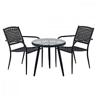 Комплект (Стул АУРА 2шт, Стол кофейный АУРА/НУАР D60хH60) 295654 500_191_3187500